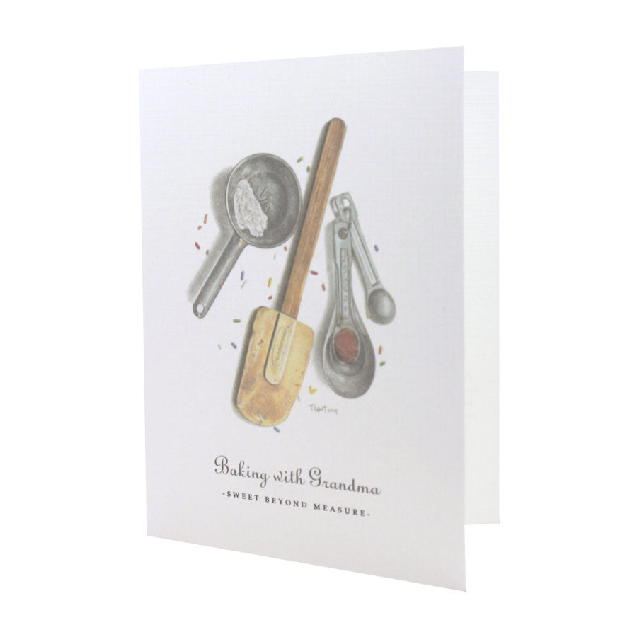 Baking with Grandma NOTE CARD