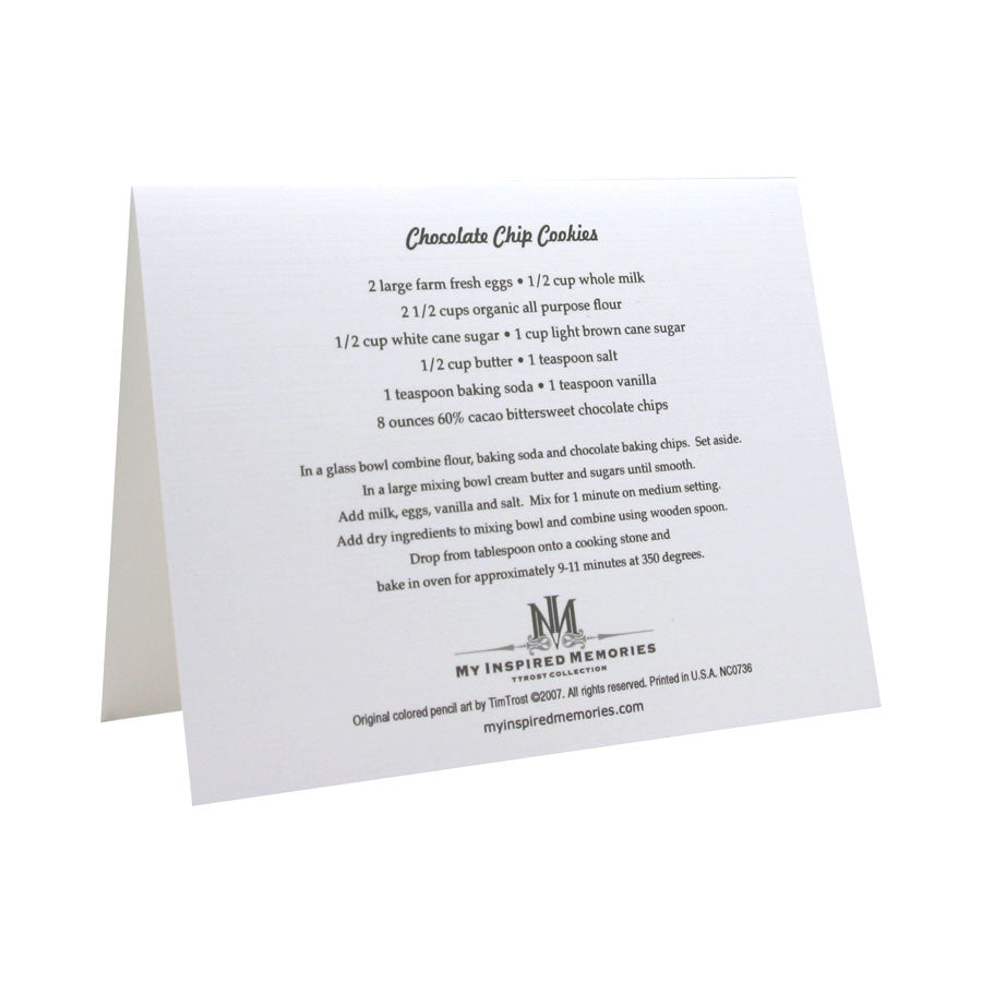 A Homemade Freshly Baked Favorite NOTE CARD