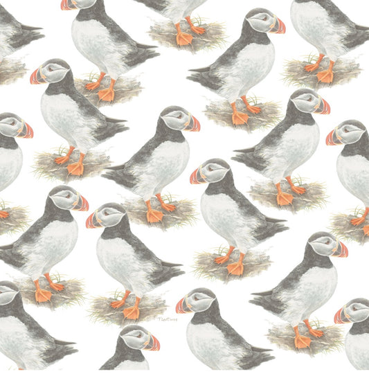 The Clowns of the Sea TEA TOWEL