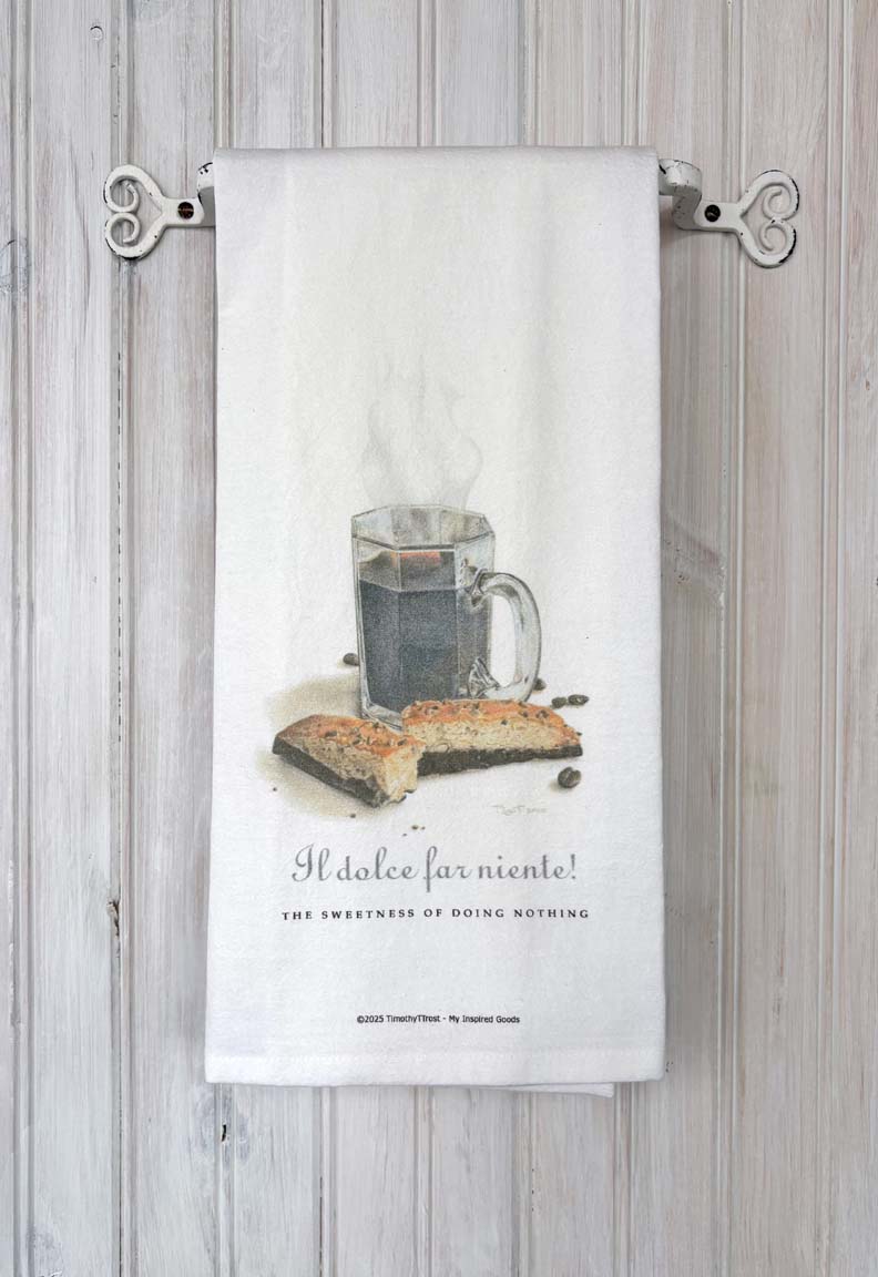 Il Dolce Far Niente TEA TOWEL