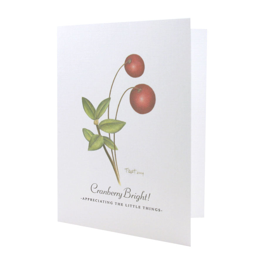 Cranberry Bright! NOTE CARD
