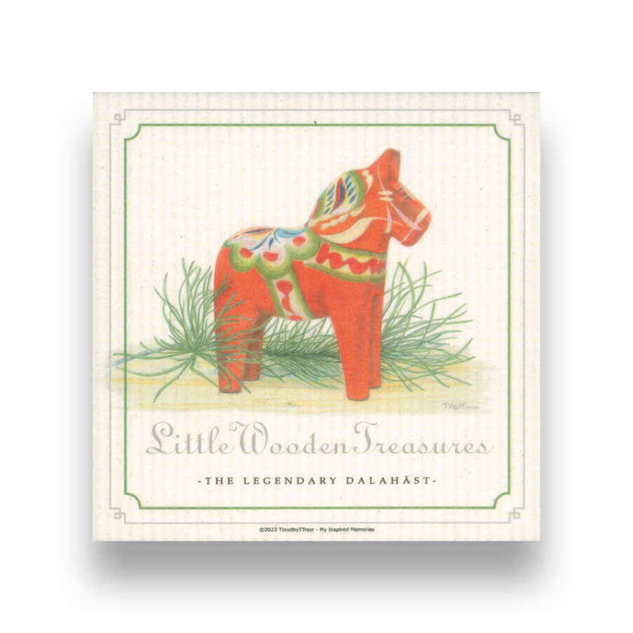 Little Wooden Treasures SWEDISH DISHCLOTH