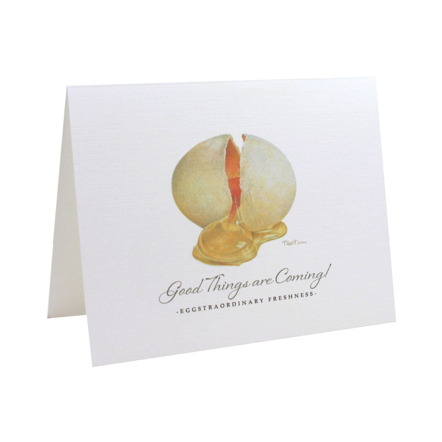 Good Things are Coming! NOTE CARD