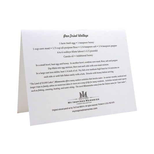 Happily Hooked on Fishing NOTE CARD