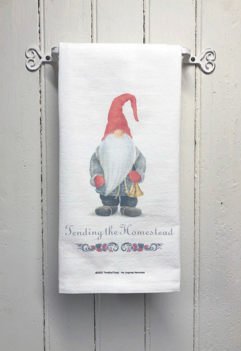 Tending the Homestead TEA TOWEL