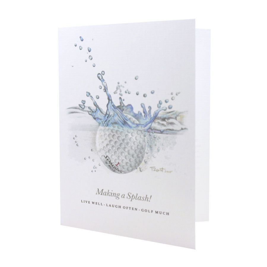 Making a Splash NOTE CARD