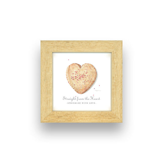 Straight from the Heart Framed Mini Print