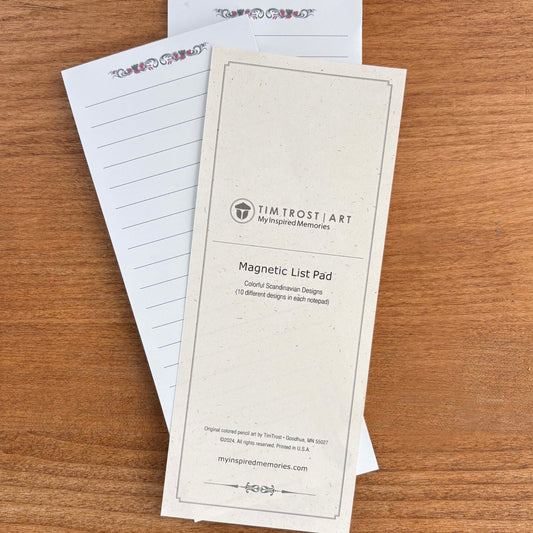 Nordic Multi-image Magnetic List Pads
