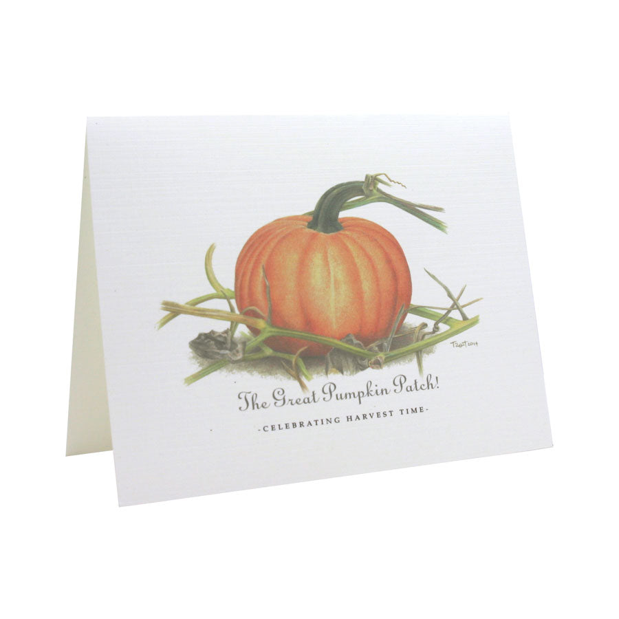 The Great Pumpkin Patch NOTE CARD