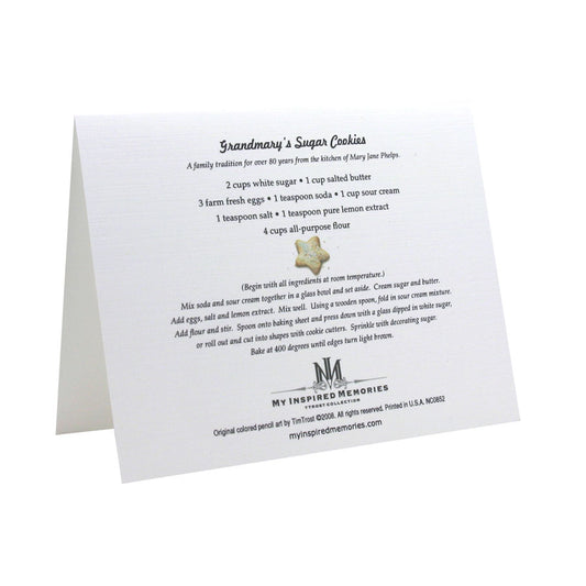 The Star of the Kitchen! NOTE CARD