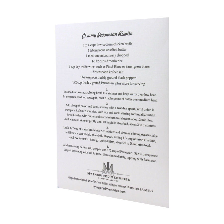 Secret Ingredients NOTE CARD