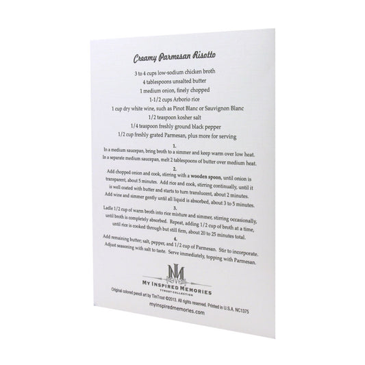 Secret Ingredients NOTE CARD