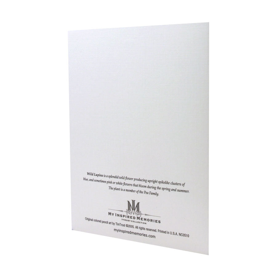 Wild Lupine NOTE CARD