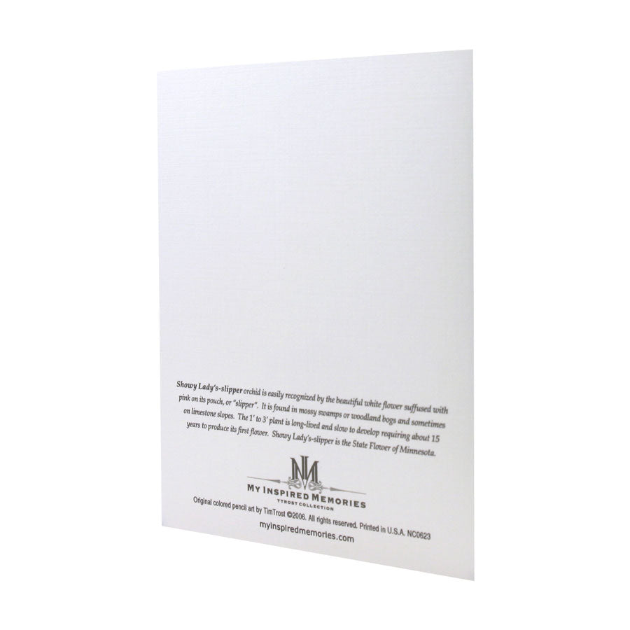 Showy Lady's-slipper NOTE CARD