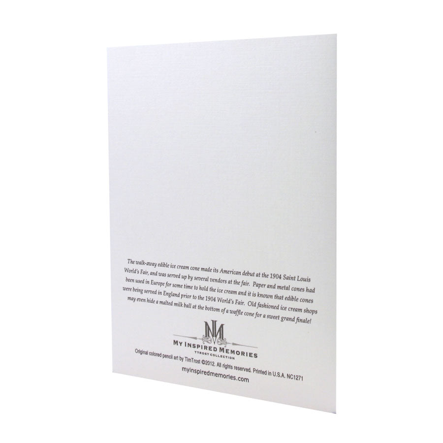 Scoops 'n Smiles NOTE CARD