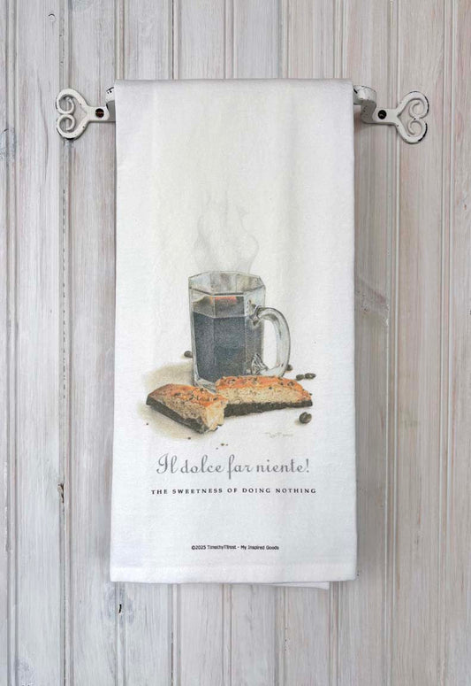 Il Dolce Far Niente TEA TOWEL