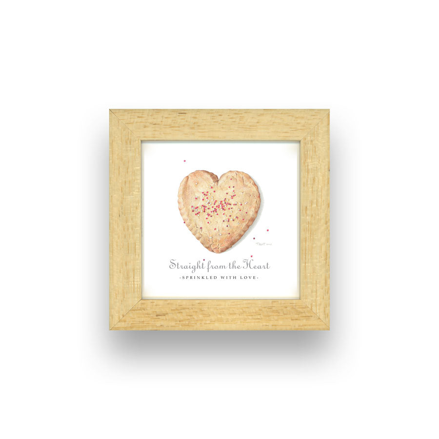 Straight from the Heart Framed Mini Print