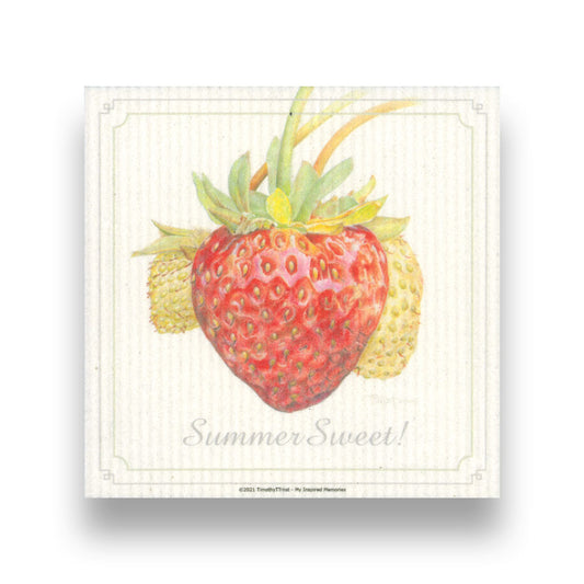 Summer Sweetness SWEDISH DISHCLOTH