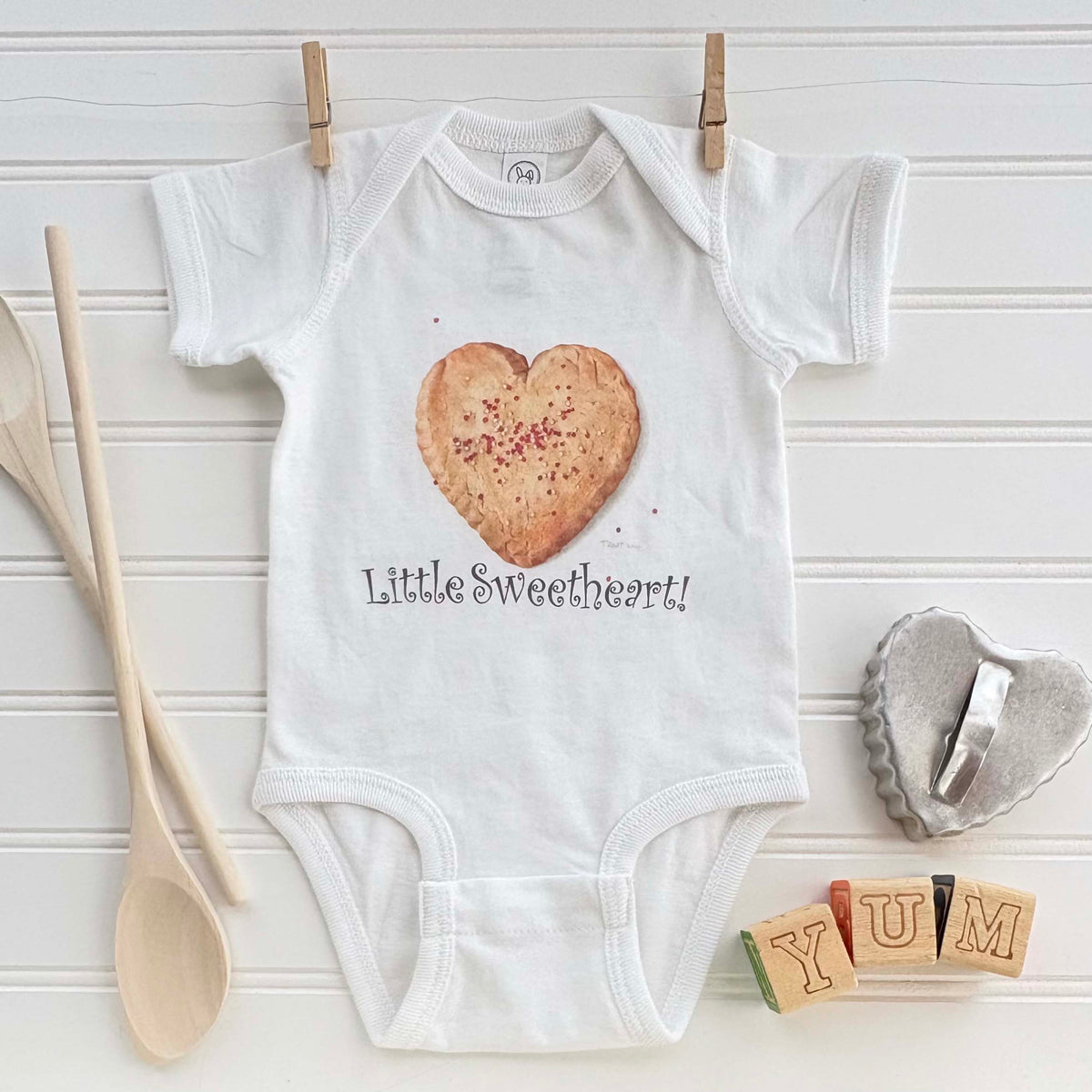 Little Sweetheart Baby Bodysuit